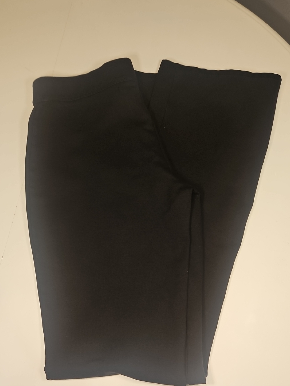 Max Studio Black Satin-Finish Pants